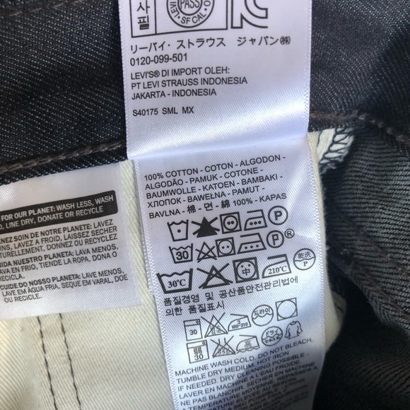 Levi’s Scraper Slim Straight fit Jeans - Picture 6 of 7
